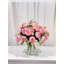 Arrangement de pivoines roses dans un vase-107283954