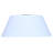 DAXTON 12.75 In. 1-Light 60-Watt Modern Matte White Semi-Flush Mount With Matte White Metal Shade