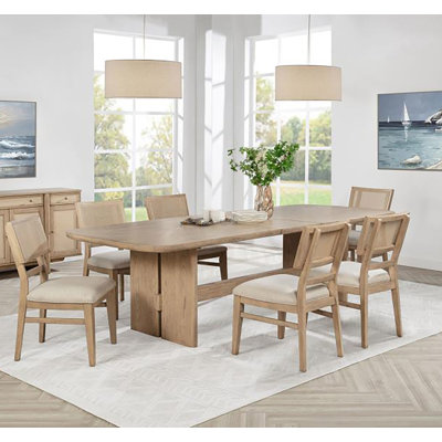 Spigner 7-pcs Dining Table Set