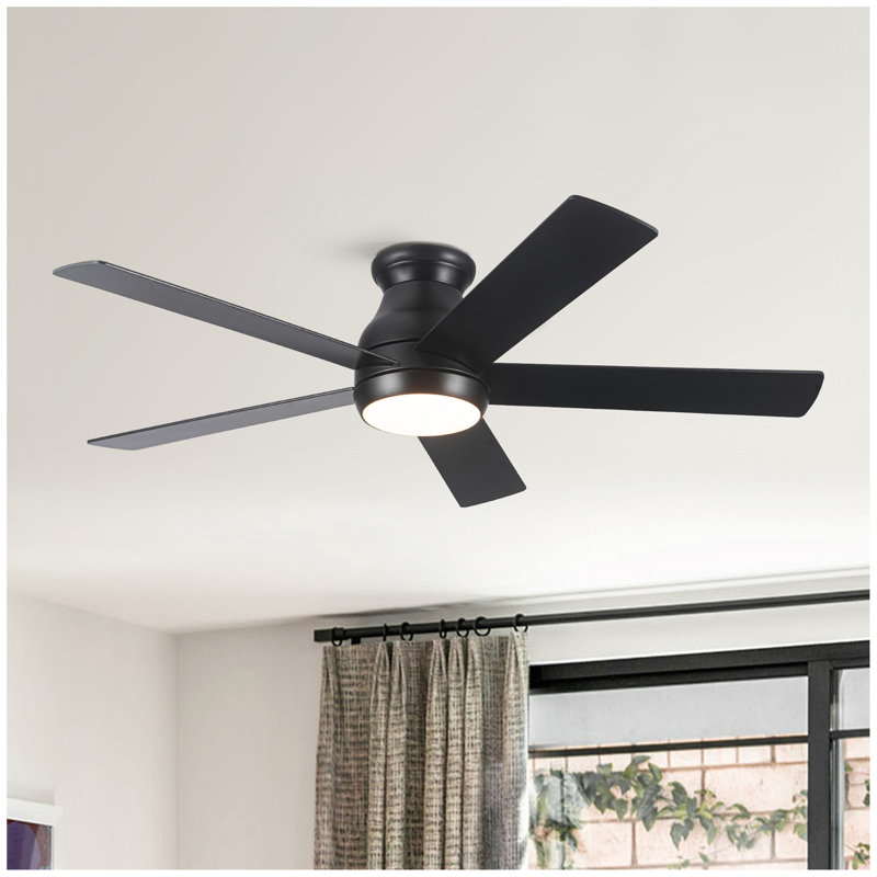 52" Low Profile Ceiling Fan With Lights