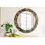 Huldar Glass Flat Wall Mirror