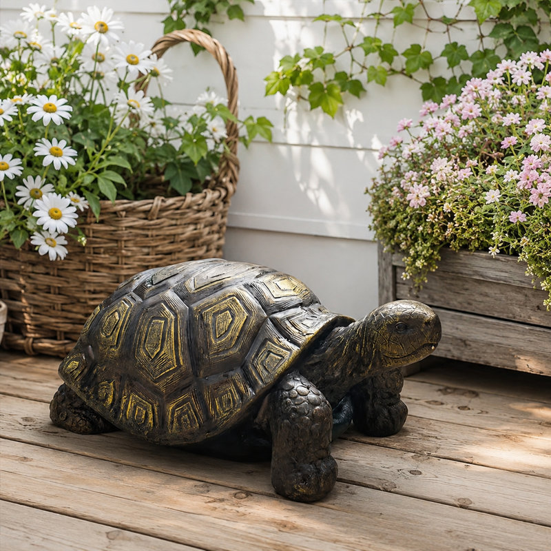 Statue de jardin en résine pour jardin d'extérieur L 21,3 po 815C54BA3E53453ABFEF9D980CAF6366