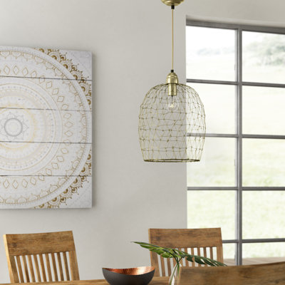 Roy Woven Wire Dome Pendant