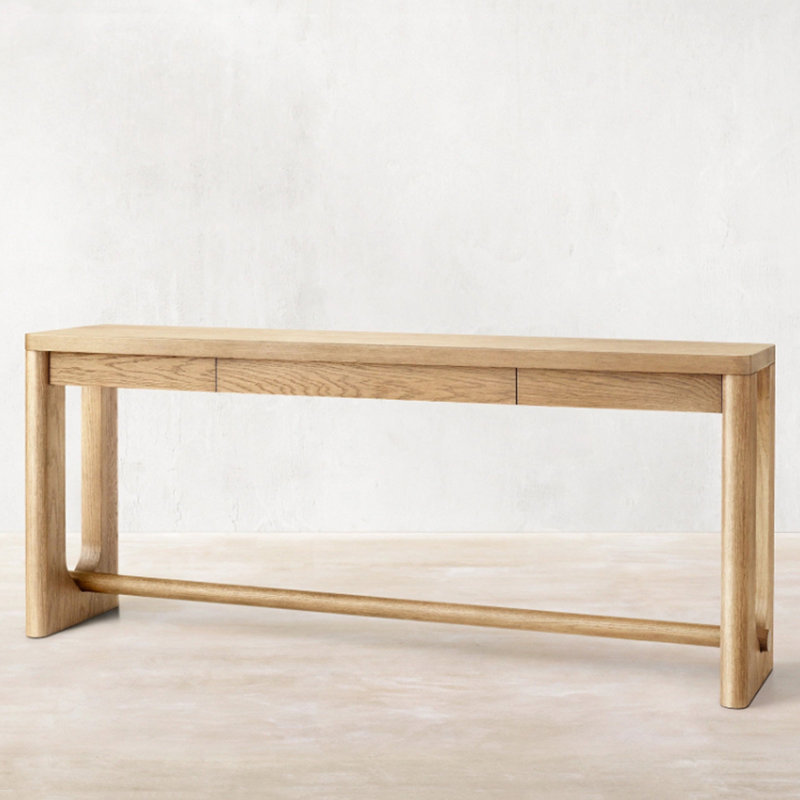 Console American Country, Bois naturel