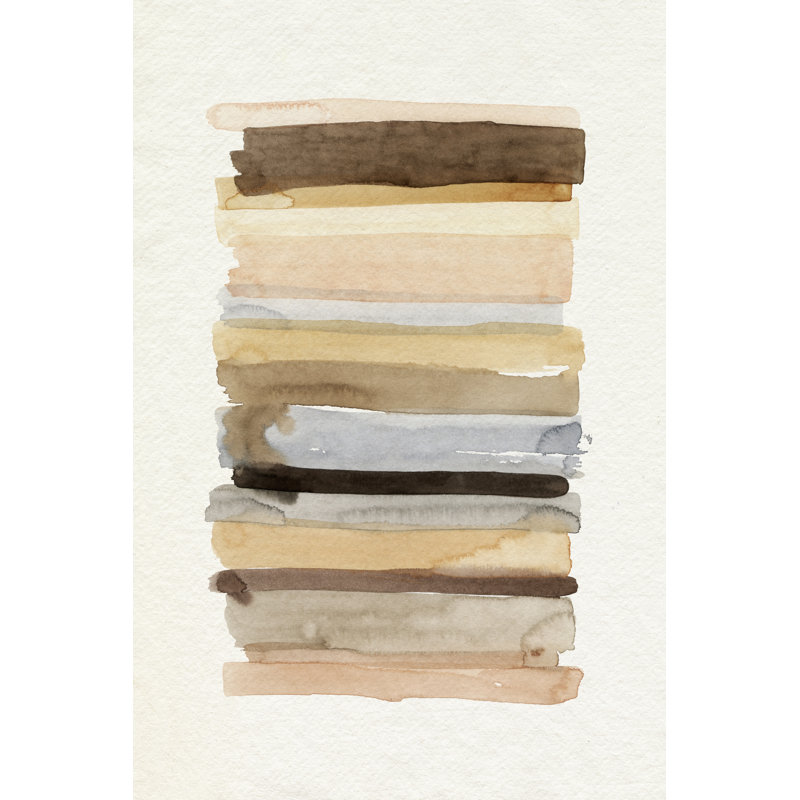 Arid Layers I by Grace Popp - Painting on Canvas, 122 cm H x 81 cm W, Wrapped Canvas