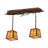 2 - Light Rust Kitchen Island Pendant