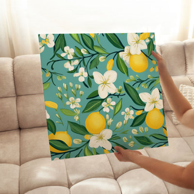 «Food and Kitchen Lemon Dreams I», reproduction d'art moderne sans cadre