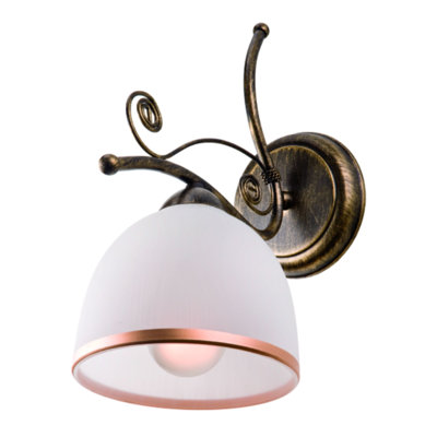 Zaida Steel Armed Sconce