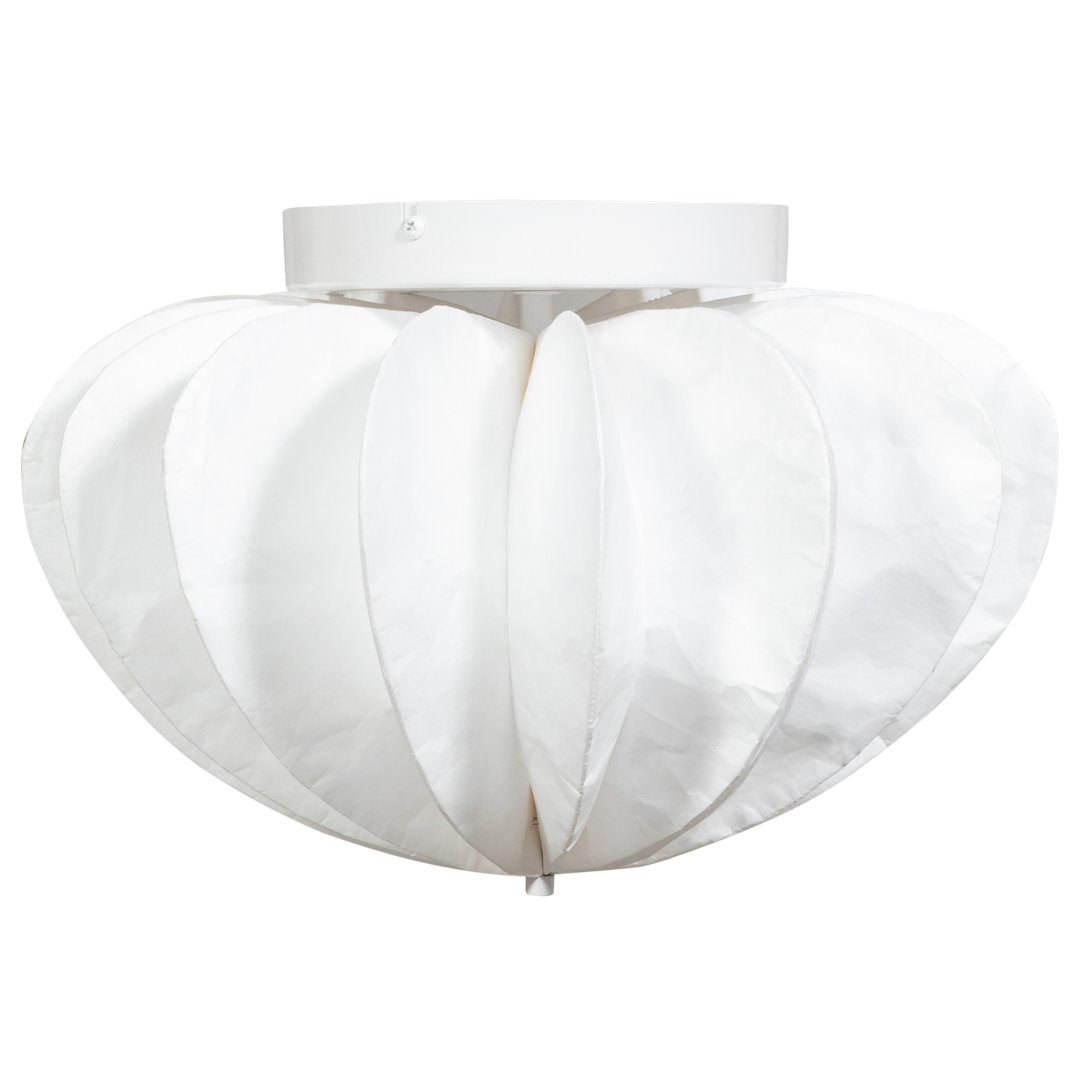1 - Light Natural Dome Pendant