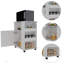 4-Shelf Microwave Cabinet With Caster White， Modern And Elegant Design