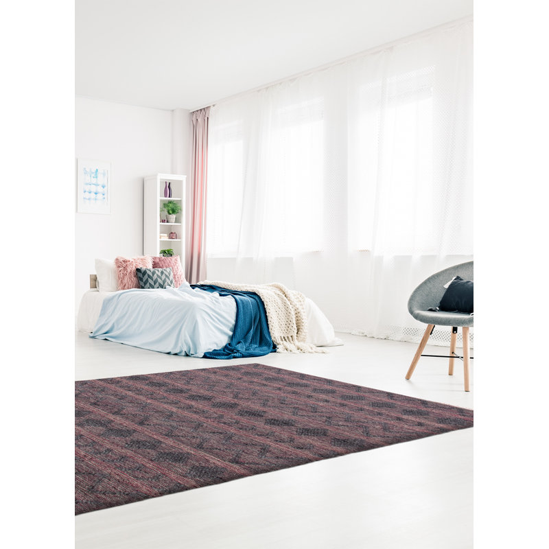 Brunella Wool Geometric Indoor Rug, Rectangle 6' x 9'