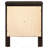 Garrett Cappuccino 2-Drawer Rectangular Nightstand-1324462715