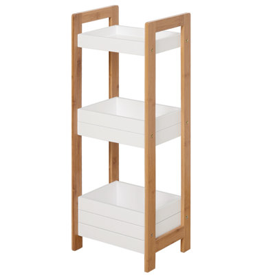 Griess Freestanding Bamboo Shower Caddy