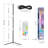 56 Inches RGB Color Changing Corner Floor Lamp with USB Cable, Minimalist Column Floor Lamp