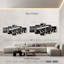 Cordes de guitare monochromes
