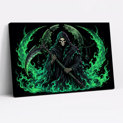 Art mural sur toile, "Grim Reaper"