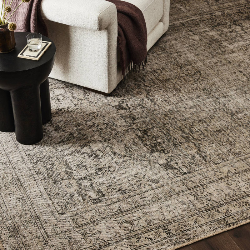 Nala Rug, Rectangle 5' x 8', Natural Bark