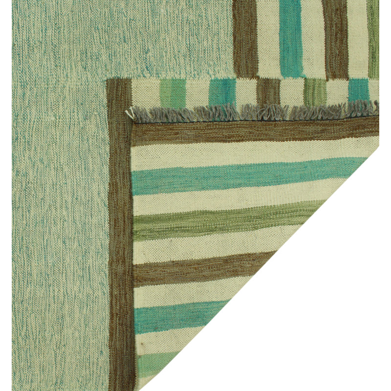 Tapis bleu Winchester Kilim Habibeh