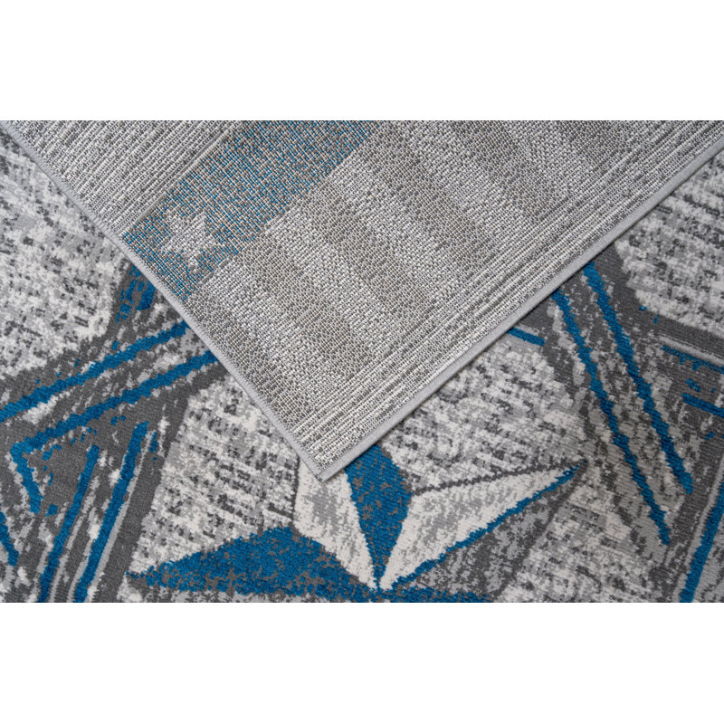 Mcmeans Indoor Rug, Rectangle 2' x 4'