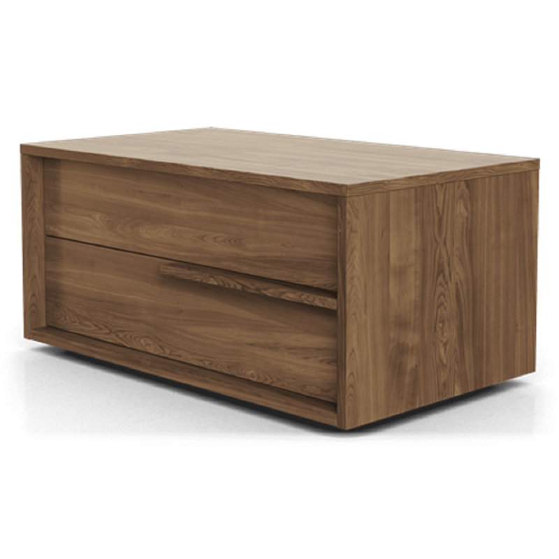 Jane 2 - Drawer Nightstand, Walnut, Left