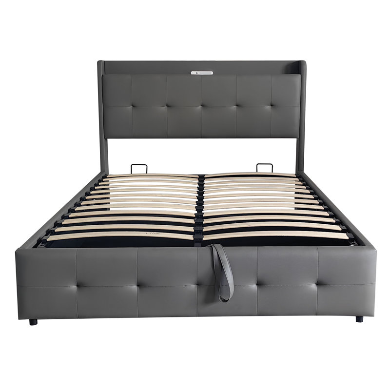 Bettine Upholstered Ottoman Storage Bed, Kingsize (5')