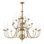 Lustre à niveaux 22 lumières Benedetto-443755534