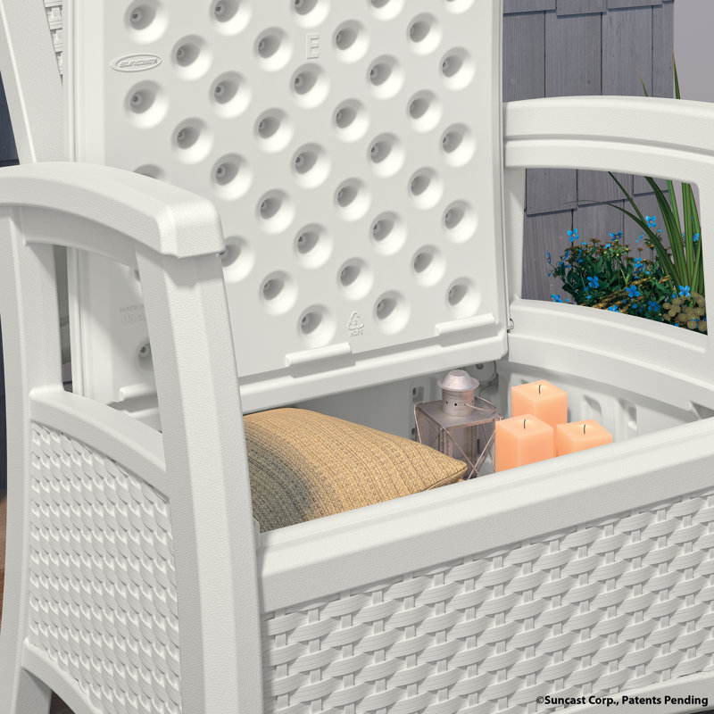 Elements Patio Chair, White