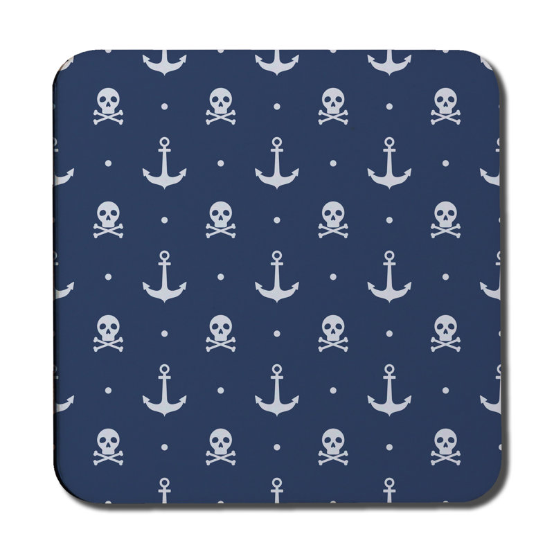 Square 6 Piece Coaster Set