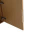Meuble-lavabo mural 18,5 po avec lavabo, porte simple à fermeture douce