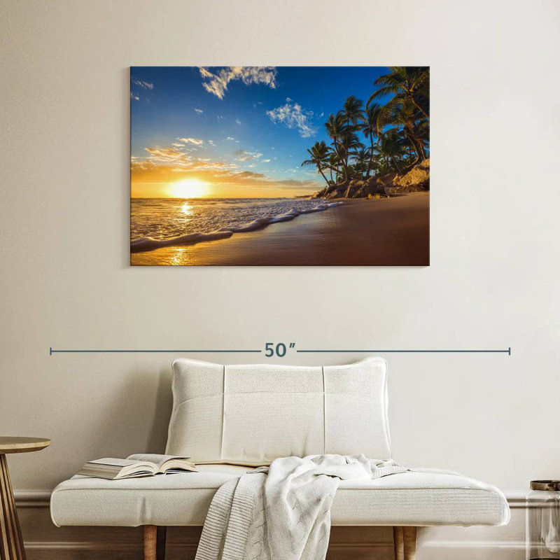 Rive sereine de Pointe Cana, H 26 po x l 39 po