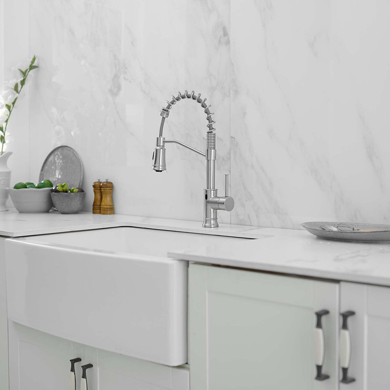 HOOSENG Pull Down Touchless Kitchen Faucet