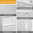 18 Pair Stackable Shoe Storage Box