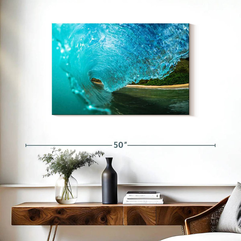 Gillard Cool Blue Wave, H 24 po x l 36 po
