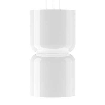 Luminaire suspendu géométrique à 2 lumières Totem