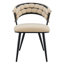 Chaise rembourrée en velours Vesta-579791249
