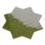 Terralis 7 x 7 po Carreau de sol et mur en porcelaine brillante vert forêt foncé (paquet de 6,46 pieds carrés / boîte) - paquet de 16