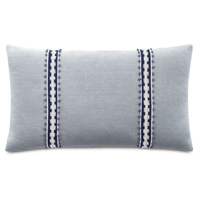 Beatrice Linen Lumbar Pillow Cover & Insert