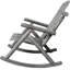 Chaise berçante Alverta Grey Wood-121534188