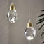 Luminaire suspendu / lustre Eutiquio Crystal Rock