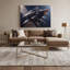 Art mural sur toile gris Sci Fi Simple géométrique-2090336422