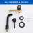 Wall Mount Bathroom Faucet Single Handle Bathroom Sink Faucet Rough-in Valve Included-125590036