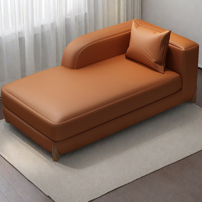 Fauteuil inclinable en similicuir de luxe léger