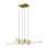 Blade 4 - Light LED Chandelier