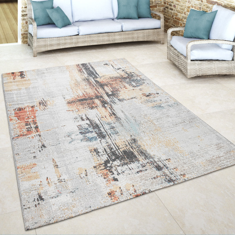 Stitt Abstract Area Rug, Rectangle 160 x 230cm