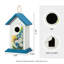 Cabane à oiseaux 12 po x 7 po x 5 po Jamiyl
