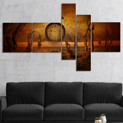 « end of time », impression à multiples images sur toile
