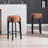 Modern Bar Stools Upholstered Counter Stools Kitchen Stools For Island-478149184