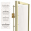 Paravent Shoji pliable Alex 70'' H-119045060-119045062