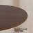 30"H×33.5"W Oval Oak Dining Table Kitchen Table Conference Table Gaming Table with Double Pedestal up to 8 People-1569159238-1545052277