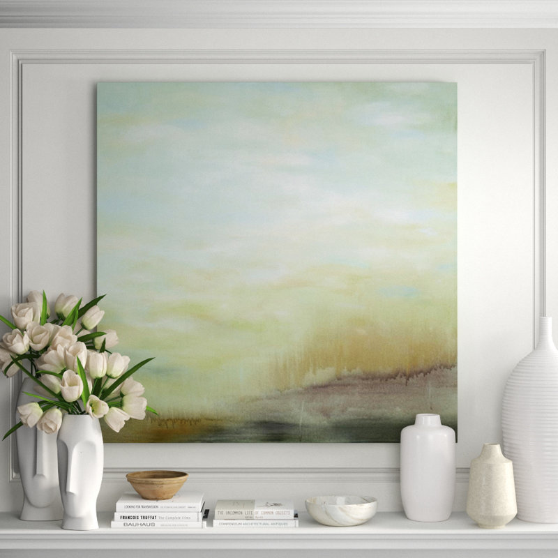Pleasant Destiny Print by Beverly Fuller, 30" H x 30" W, Glass Coat